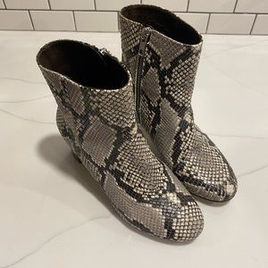 Jcrew snake boots